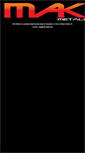Mobile Screenshot of mak-metal.com